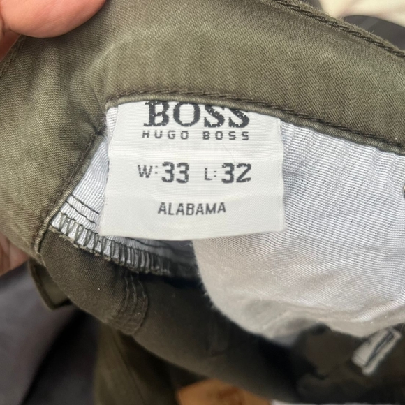 Hugo Boss Olive Green Chinos/ Trousers - Picture 12 of 14